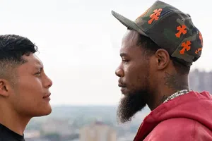 Pitbull Cruz y Lamont Roach cara a cara antes de su pelea en Texas