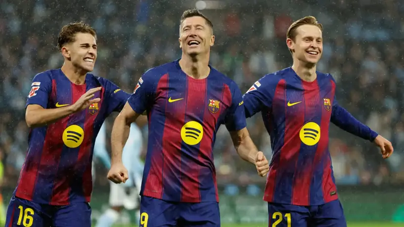 Lewandowski acerca a Barcelona al Real Madrid por el liderato de LaLiga