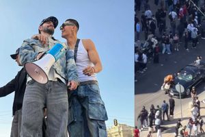 VIDEO: Convocatoria de El Bogueto y ‘Maestro Shifu’ termina en caos y atropellados en CDMX