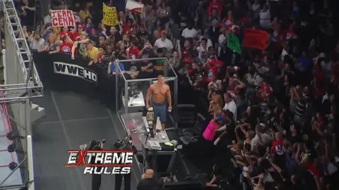 El día que John Cena anunció la caída de Osama Bin Laden en plena función