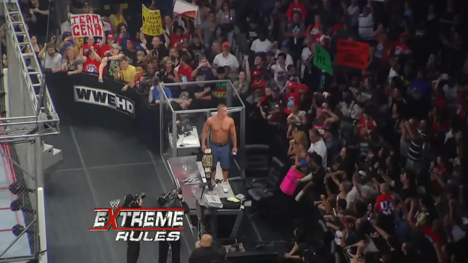 El día que John Cena anunció la caída de Osama Bin Laden en plena función
