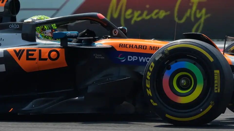 Lando Norris se lleva la PL3 del GP de la Ciudad de México y asusta a Max Verstappen