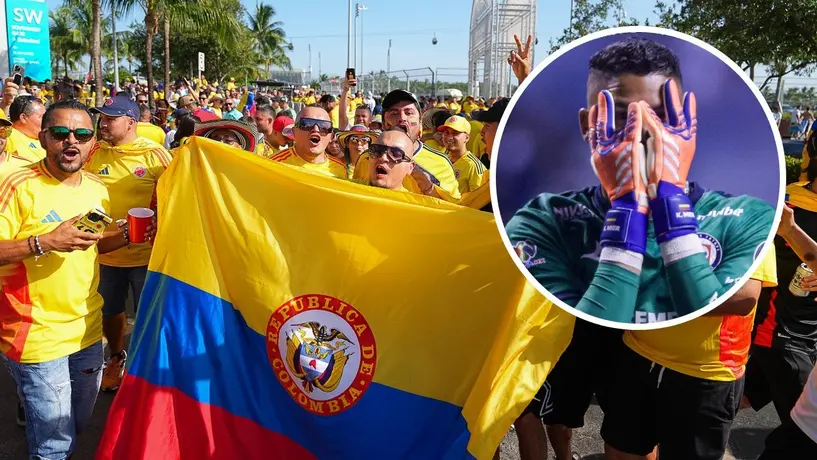 Aficionados colombianos 'festejan' lesión de Kevin Mier