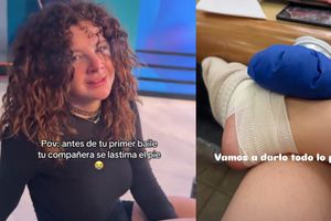 VIDEO: Briggitte Bozzo sufre fuerte caída en ‘Las Estrellas Bailan en Hoy’