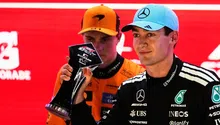 Lando Norris y George Russell se enganchan tras la clasificación de Qatar