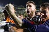 Sergio Ramos 'le festeja' a la afición americanista la victoria de Rayados de Monterrey