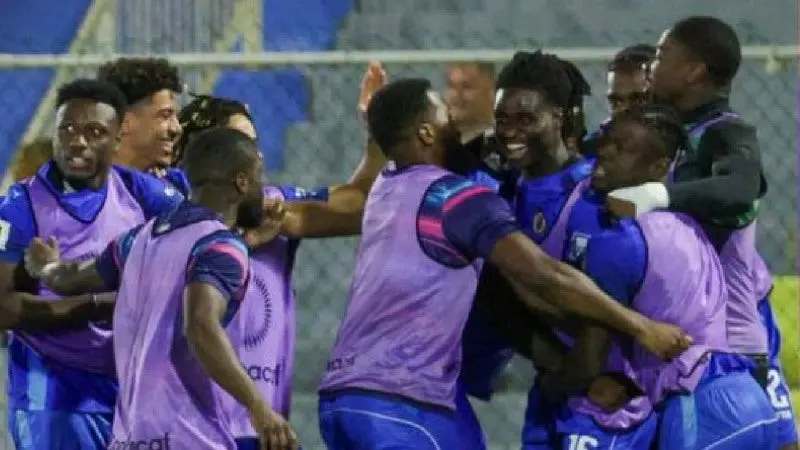 Gol de Haití I CAPTURA DE PANTALLA