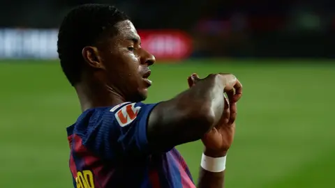 Rashford celebra su gran momento en el Barça: "Mi asistencia de hoy fue probablemente la mejor"