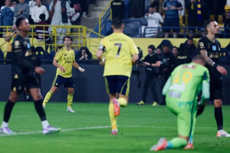 Joao Felix y CR7 brillaron en la goleada de su equipo | X: @AlNassrFC