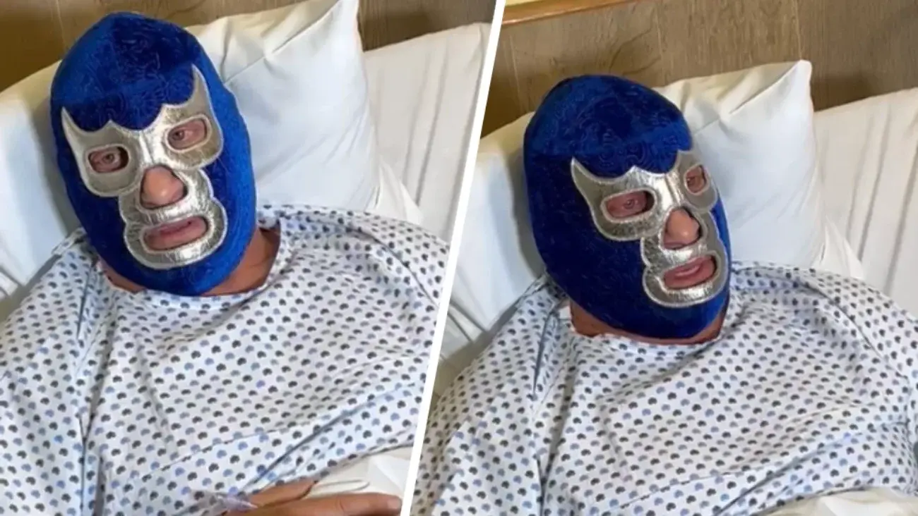 Blue Demon Jr. en el hospital tras accidente de auto | RÉCORD