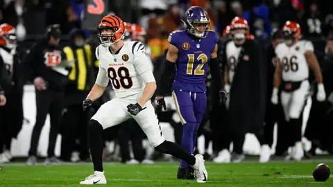Joe Burrow y Ja'Marr Chase regresan para guiar a los Bengals al triunfo sobre Baltimore