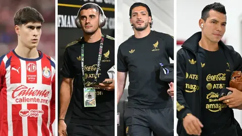 Los delanteros convocados por el “Tri” en 2025
