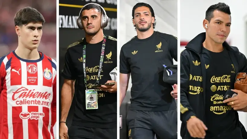 Los delanteros convocados por el “Tri” en 2025