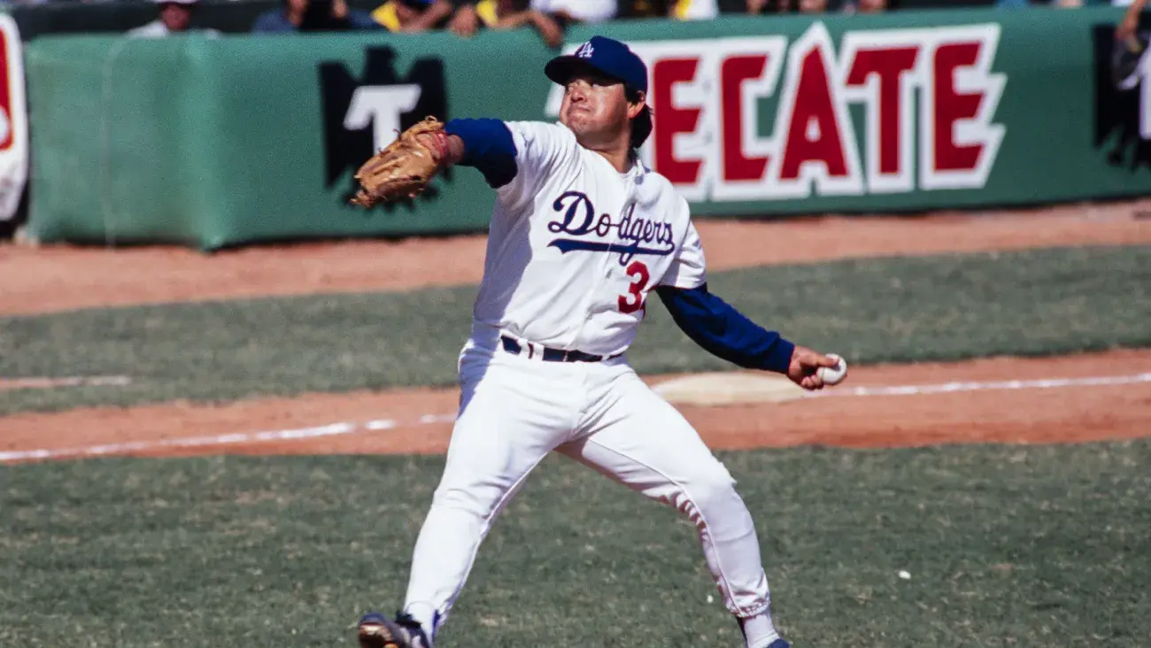Fernando Valenzuela con los Dodgers | MEXSPORT