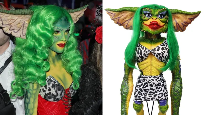 Belinda sorprende como Greta Gremlin en su fiesta de Halloween 2025