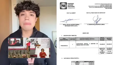 Edson Andrade, promotor de la Generación Z, abandona México y acusa persecución política