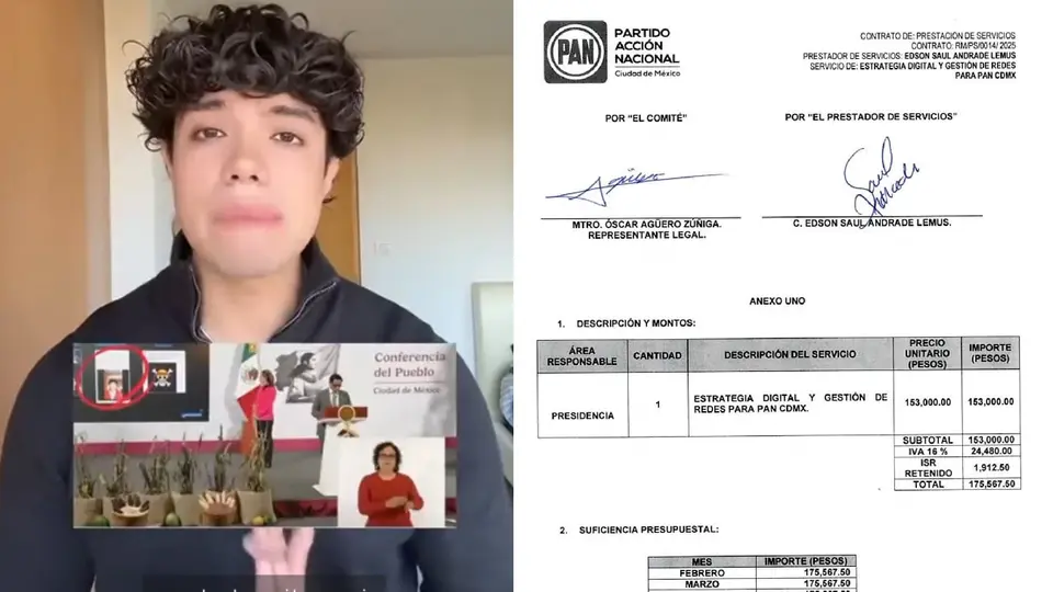 Edson Andrade, promotor de la Generación Z, abandona México y acusa persecución política