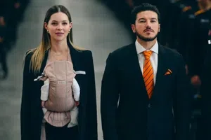 Samuel García y Mariana Rodríguez llegan a Washington para el sorteo del Mundial 2026