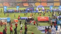 Invasión de campo empaña los festejos de Atlético Nacional tras conquistar el título de la Copa Colombia