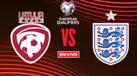 Letonia vs Inglaterra EN VIVO Eliminatorias Mundialistas UEFA