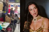Dua Lipa sorprende al visitar una taquería de San Cosme y comer tacos de bistec en CDMX