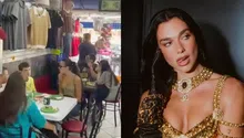 Dua Lipa sorprende al visitar una taquería de San Cosme y comer tacos de bistec en CDMX