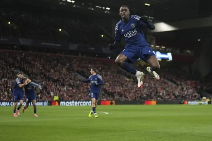 Dembélé festeja | AP