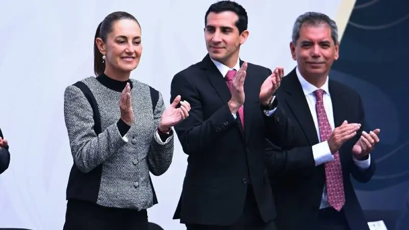 Claudia Sheinbaum y Rommel Pacheco | MEXSPORT