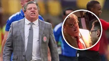 ¿Hubo golpes? Miguel Herrera vuelve a tener encuentro con periodista tico en el estacionamiento