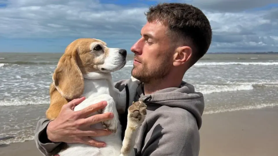 Aaron Ramsey pierde la esperanza de hallar a su perrita Halo: "No creo que la encontremos nunca"
