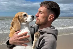 Aaron Ramsey pierde la esperanza de hallar a su perrita Halo: "No creo que la encontremos nunca"