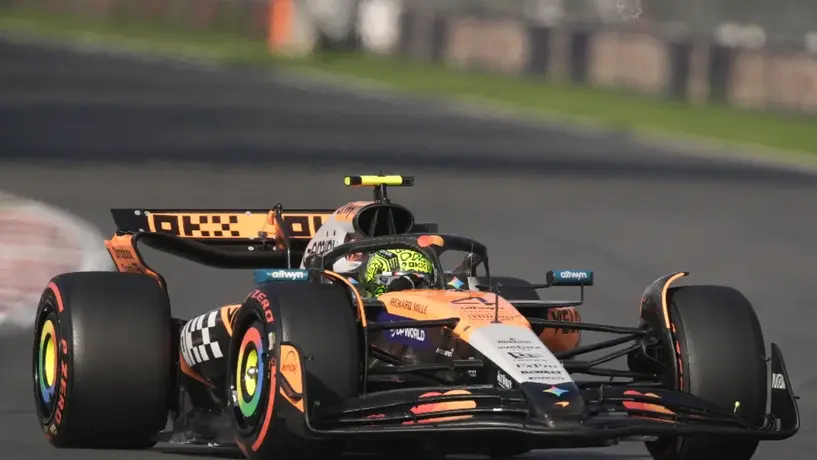 Lando Norris pone contra las cuerdas a Max Verstappen y se lleva la pole position del GP de México