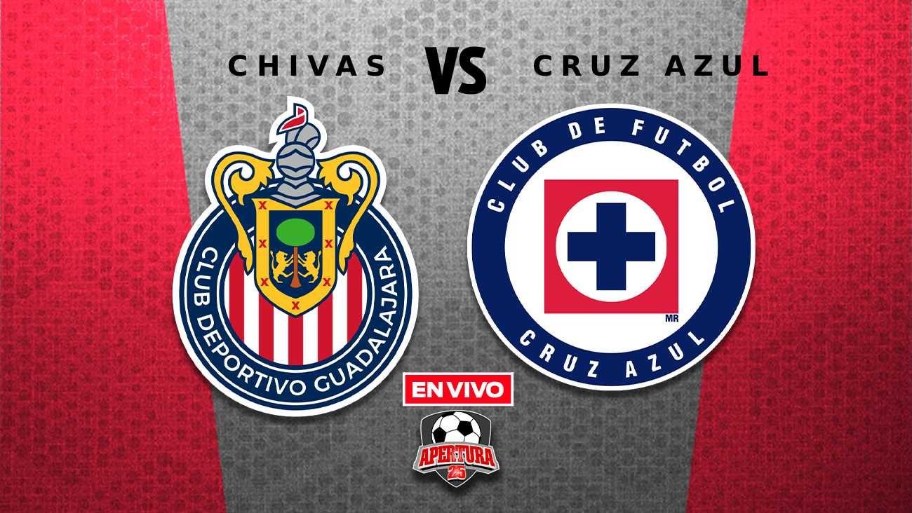 Chivas vs Cruz Azul EN VIVO Liga MX Cuartos de Final Ida Apertura 2025 ...