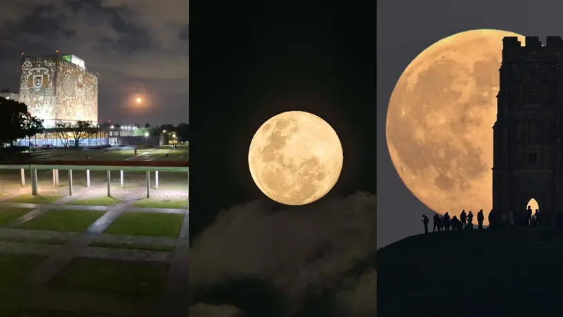 FOTOS: Así lució la superluna de noviembre en México y el mundo