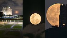 FOTOS: Así lució la superluna de noviembre en México y el mundo