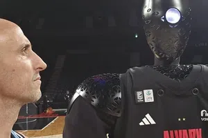 Manu Ginóbili, leyenda de la NBA, compite contra robot en reto de MrBeast