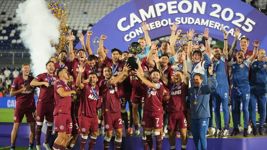 Lanús venció al Atlético Mineiro y se proclamó como campeón de la Copa Sudamericana | AP