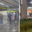 VIDEOS / Metro CDMX: Riñas, petardos y pánico en Villa de Aragón y La Raza