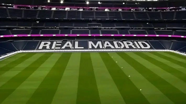 Santiago Bernabéu estrena innovadoras luces previo al Real Madrid vs Celta de Vigo