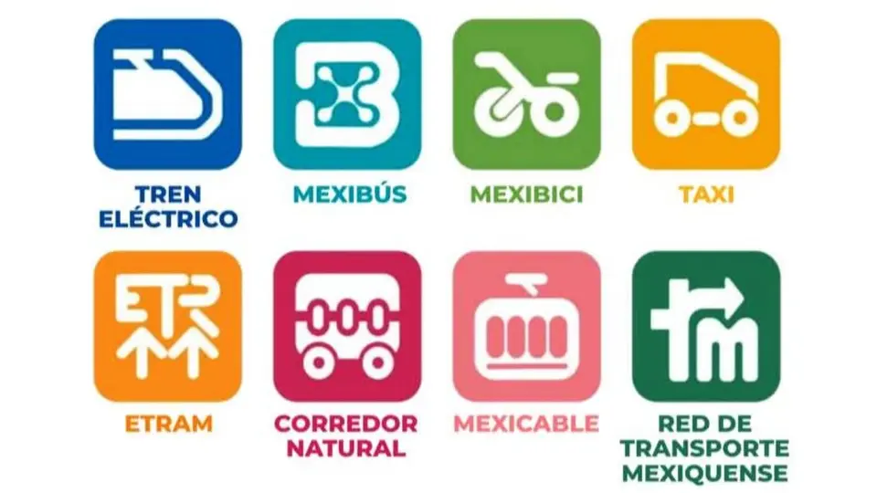 ¡El transporte público en Edomex se pinta de colores! Así será la nueva imagen