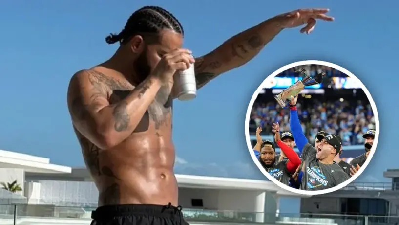 Drake se vuelve loco: la fiesta viral tras el pase de Toronto a la Serie Mundial