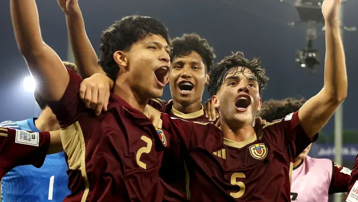 Venezuela goleó a Inglaterra en el debut de la Vinotinto en el Mundial sub 17