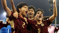 Venezuela goleó a Inglaterra en el debut de la Vinotinto en el Mundial sub 17