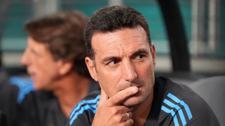 Lionel Scaloni, entrenador de Argentina | AP