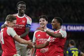 Arsenal le pasó por encima al Atlético de Madrid... En solo 45 minutos