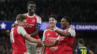 Arsenal le pasó por encima al Atlético de Madrid... En solo 45 minutos