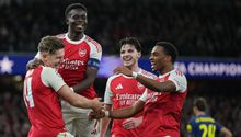 Arsenal le pasó por encima al Atlético de Madrid... En solo 45 minutos