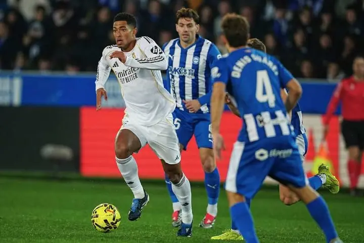 Bellingham en el partido contra Alavés | AP