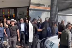 “Fuera, asesino”: corren al gobernador de Michoacán en el funeral de Carlos Manzo