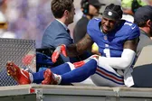 Malik Nabers de los Giants operado con éxito para reparar el ligamento cruzado anterior